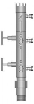 Model St Double-Plug Cementing Head